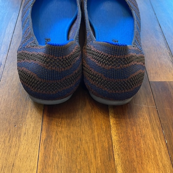Rothy’s sapphire zebra flats - Picture 4 of 11